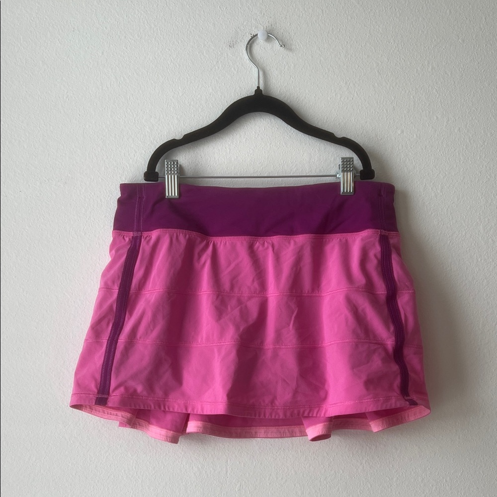 lululemon athletica Pink and Purple Skort
